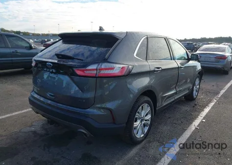 2022 Ford Edge Titanium from USA, damaged, VIN 2FMPK4K94NBA49425